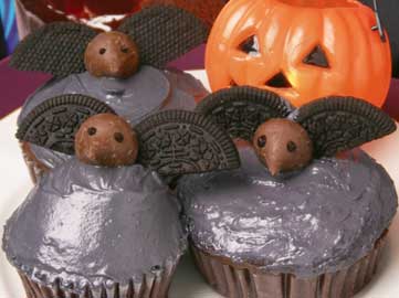 Bat Cupcakes