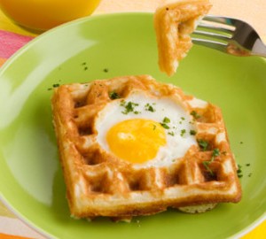 Egg in a Waffle Recipe