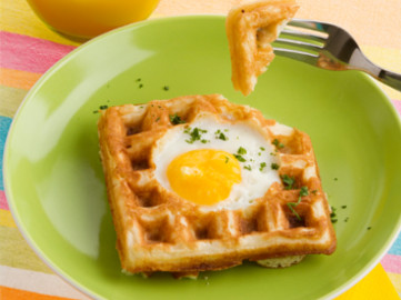 Egg in a Waffle Recipe