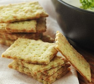 Herb Parmesan Crackers