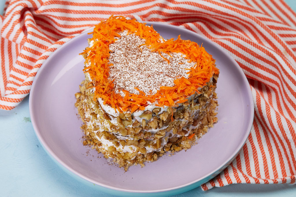 Pineapple Carrot Walnut Cake