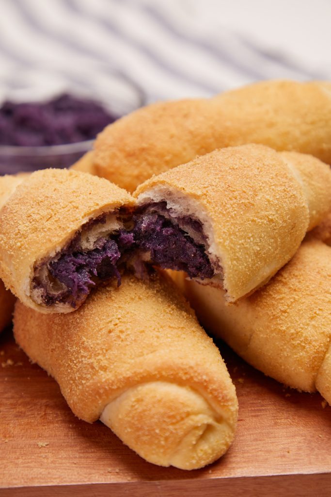 Ube Spanish Bread