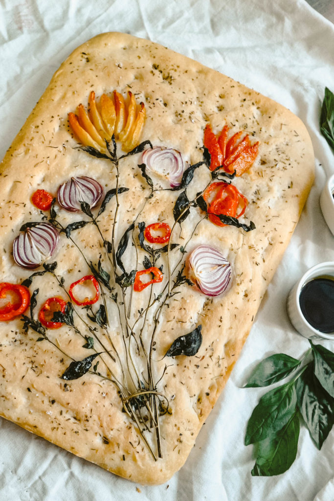 Floral-Focaccia-Bread
