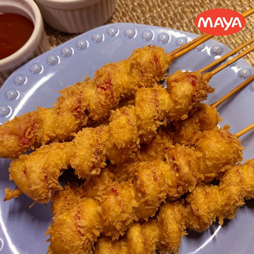 Crunchy Spiral Corndogs