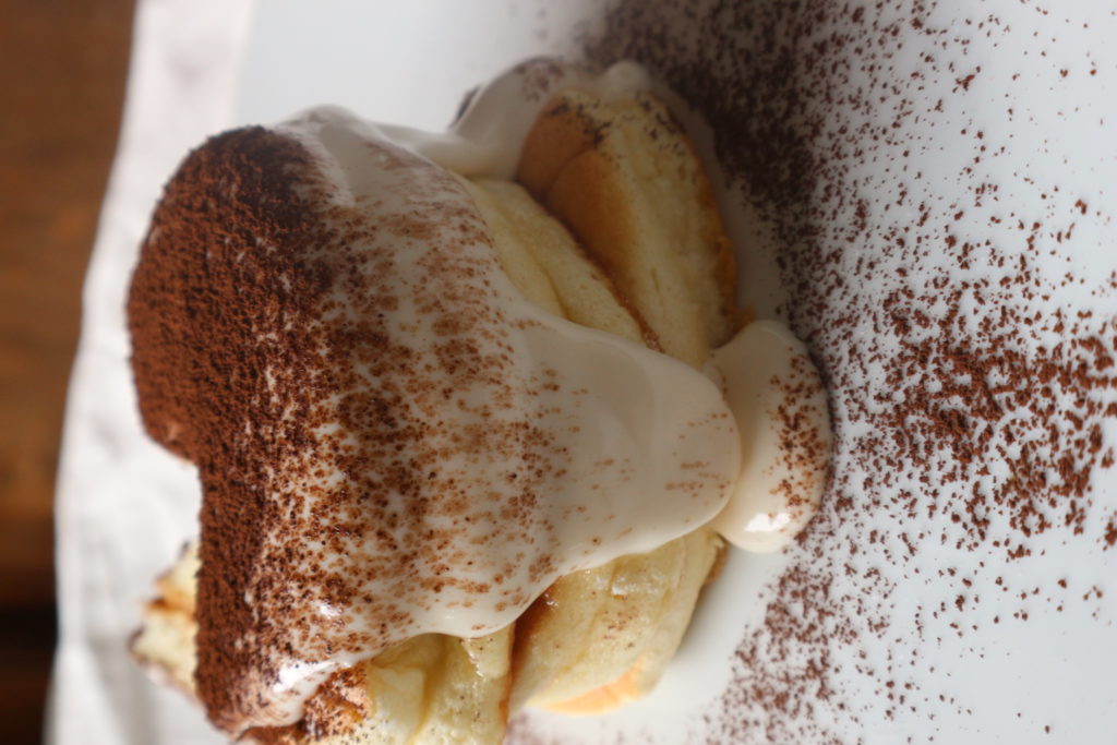 Tiramisu Souffle Hotcakes