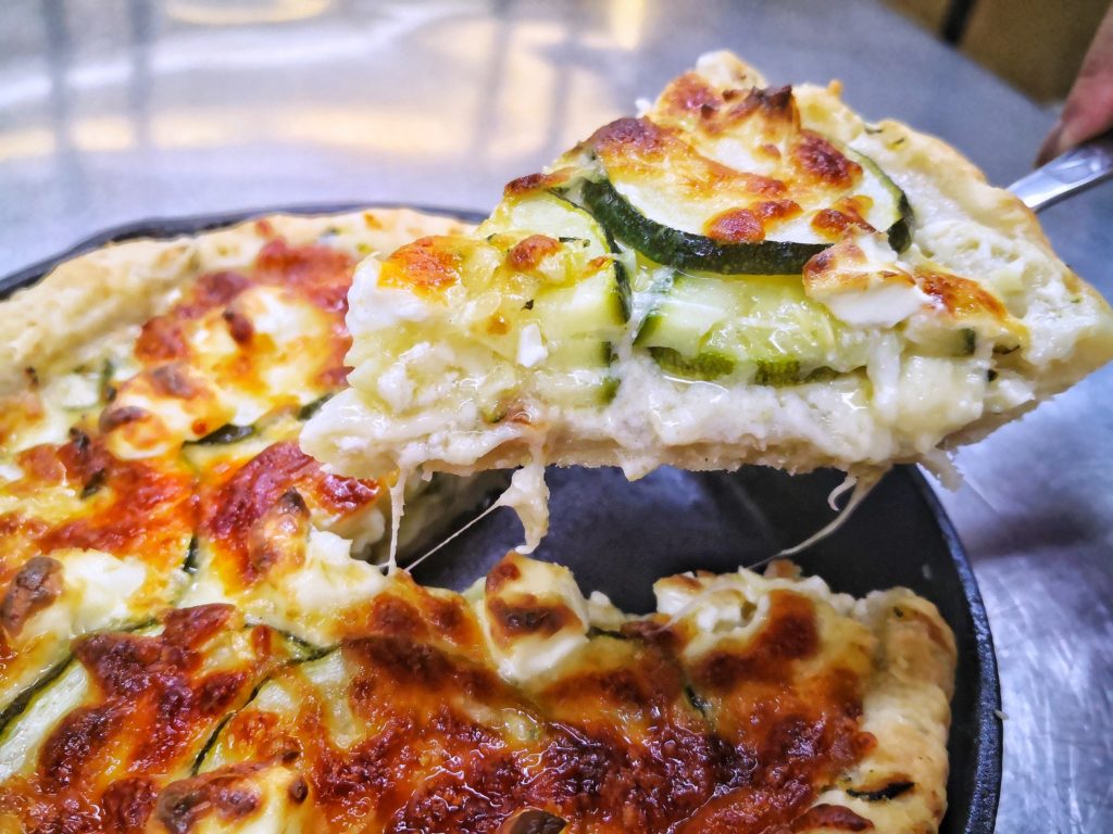 Zucchini Deep-Pan Pizza (1)