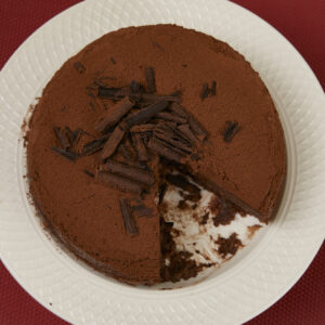 Japanese Style Chocolate Cheesecake